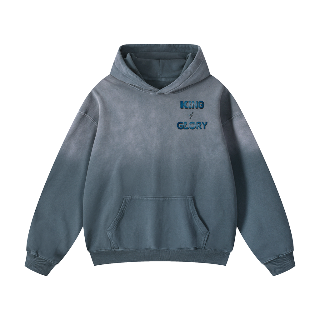 KING OF GLORY HOODIE (blue grey)