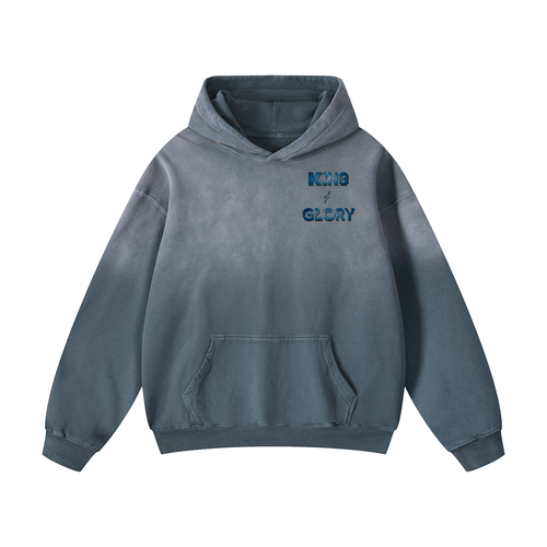 KING OF GLORY HOODIE (blue grey)